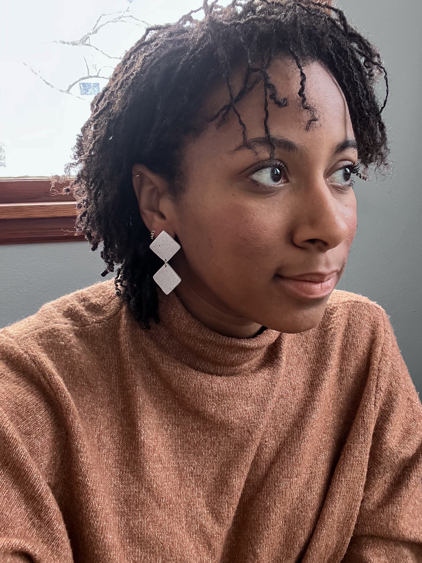 Cool Vanilla Bean Diamond Dangles