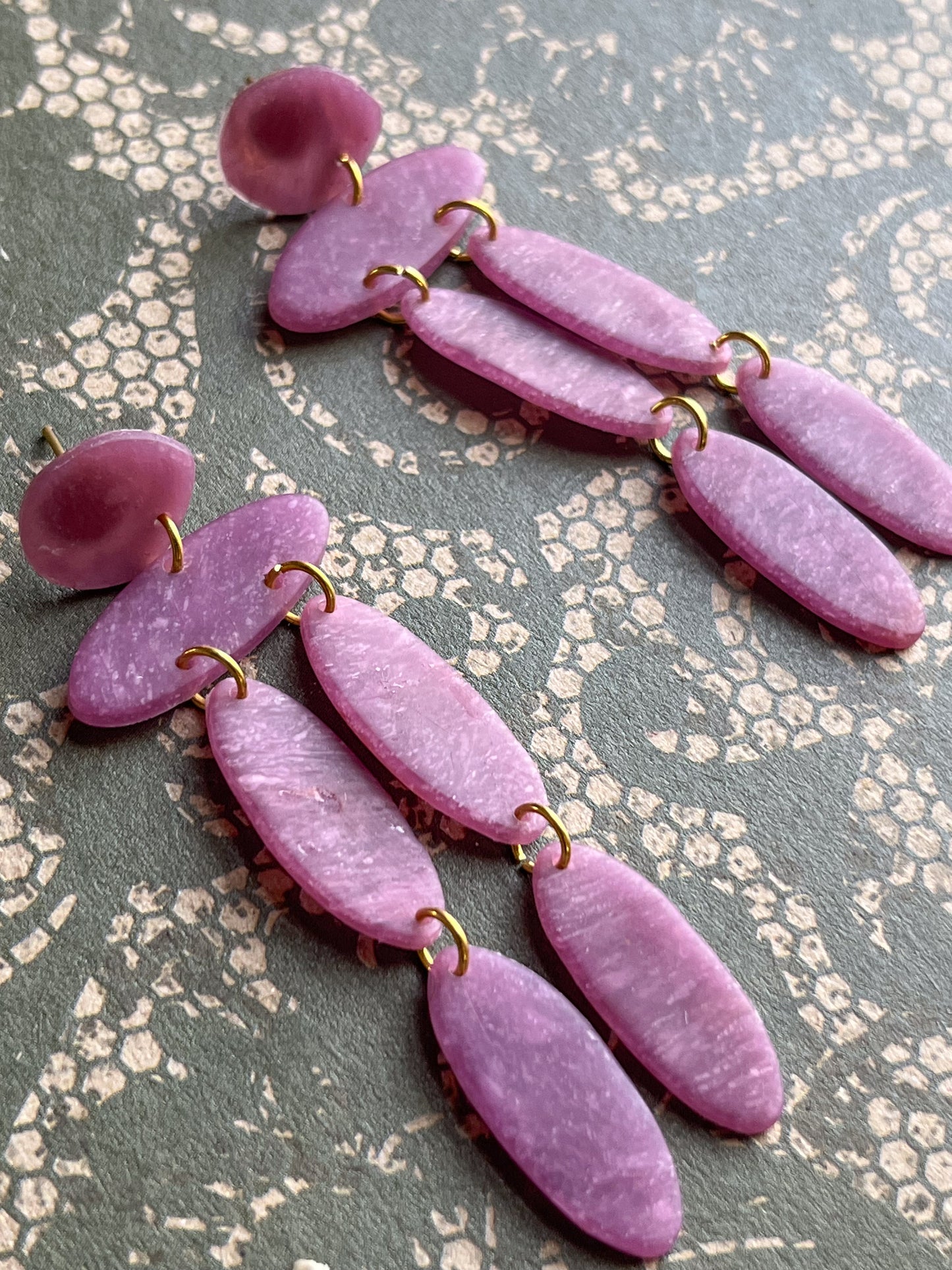 Light Purple Christina Dangles