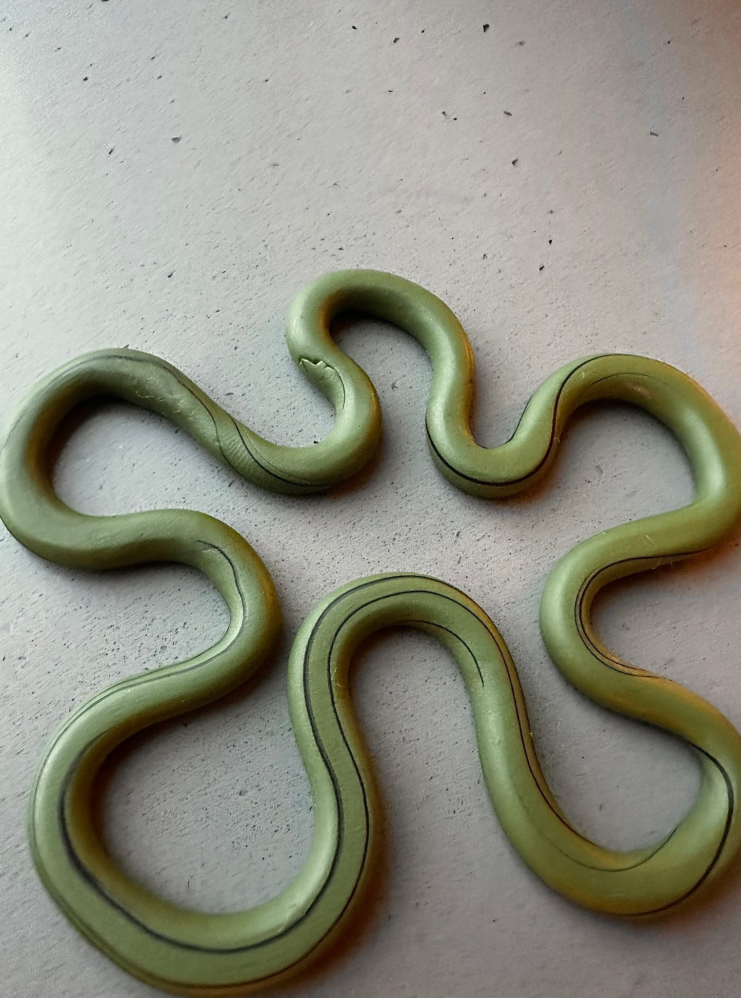 Deep Green Marble Coaster