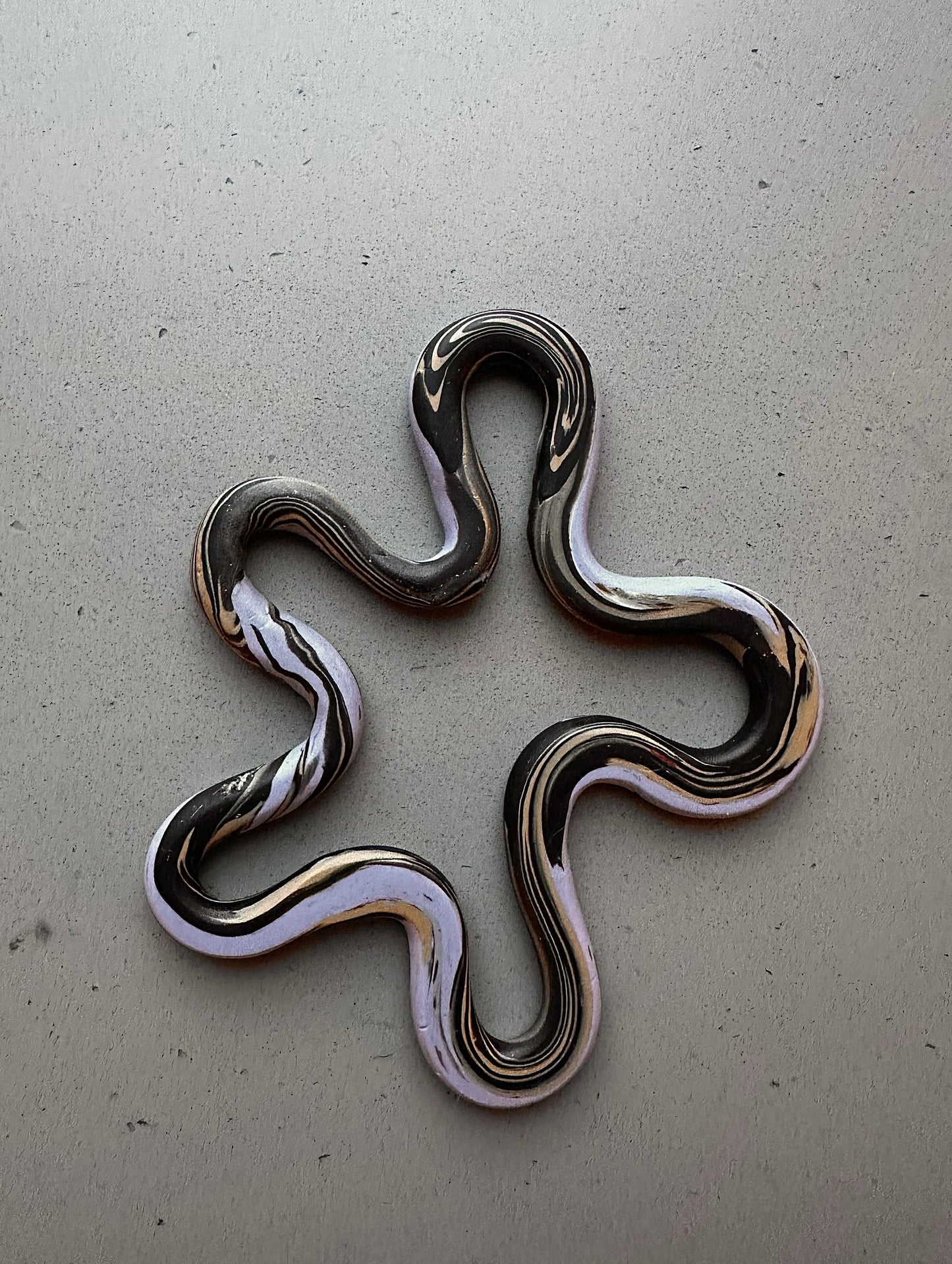 Lavender Marble Coaster