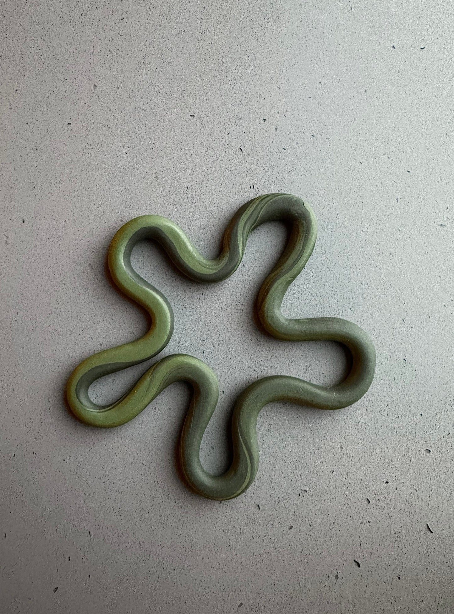 Green Marble Coaster
