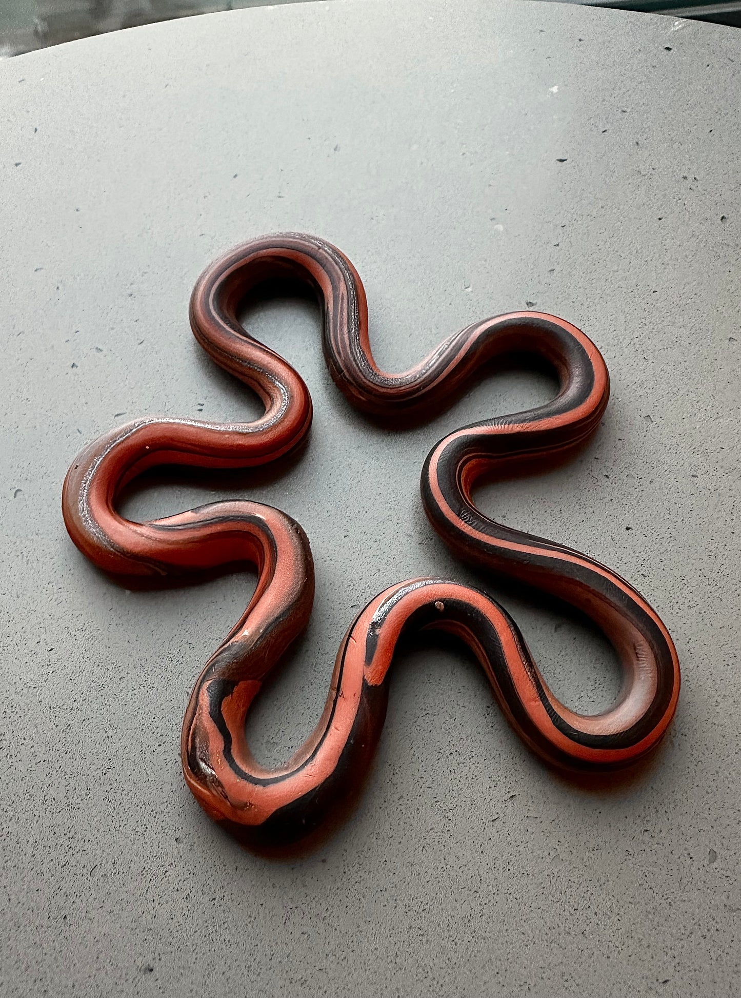 Terra Cotta Marble Coaster