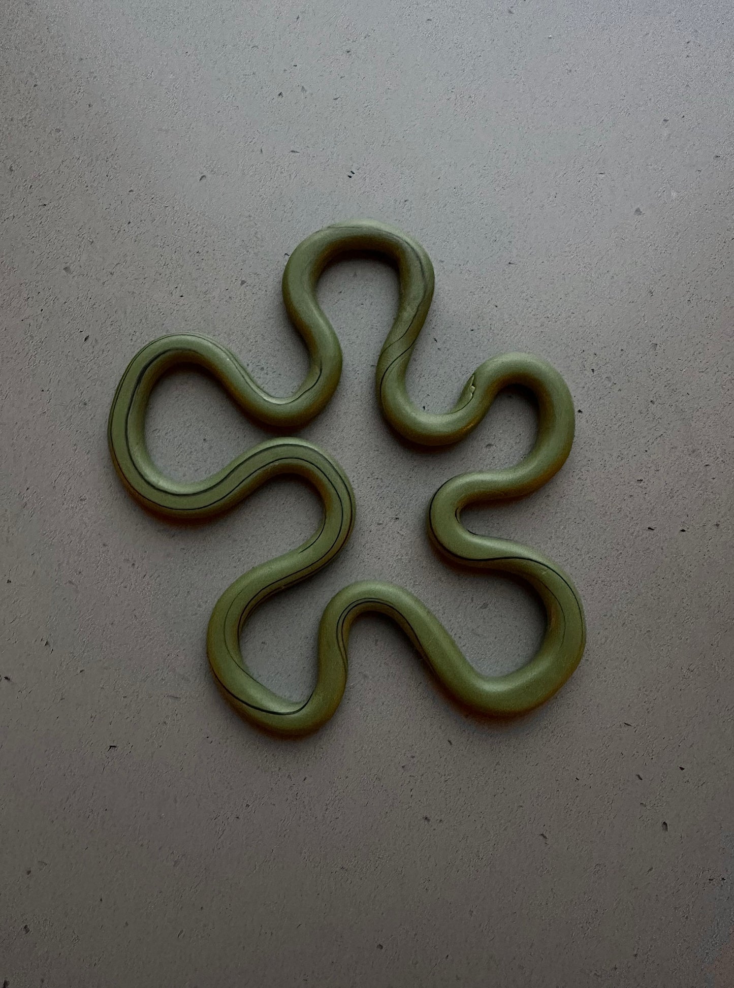 Deep Green Marble Coaster