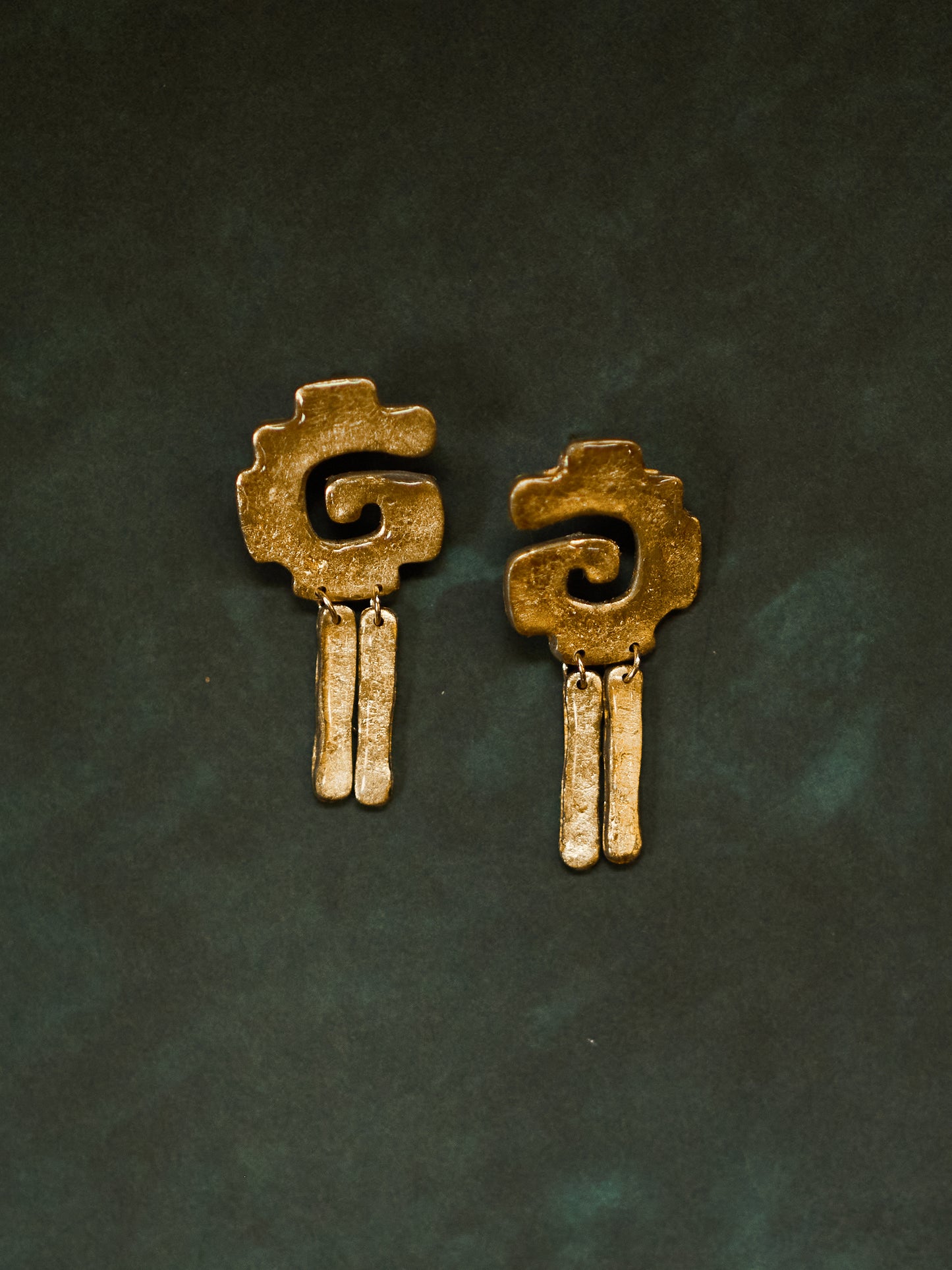 Gold Tribal Dangles
