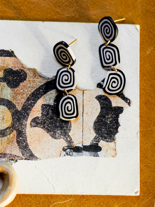 Classic Tiered Spiral Dangles