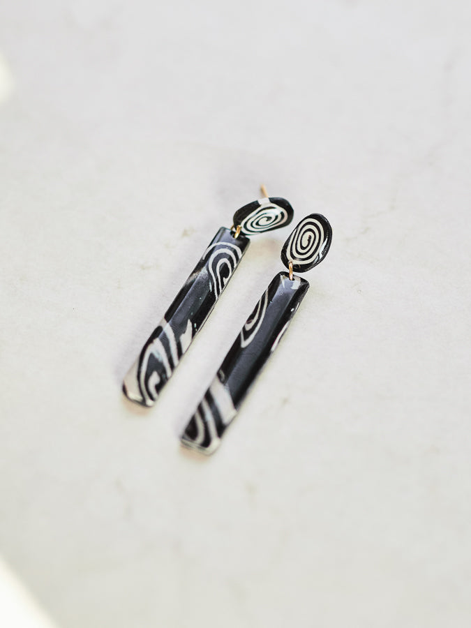 Organic Spiral Minimal Dangles