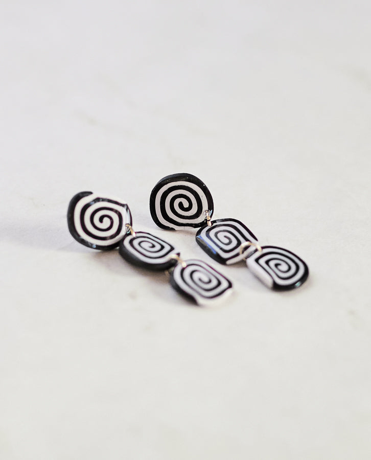Classic Tiered Spiral Dangles