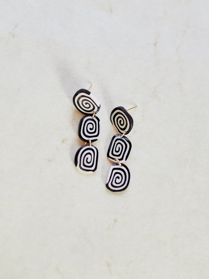 Classic Tiered Spiral Dangles