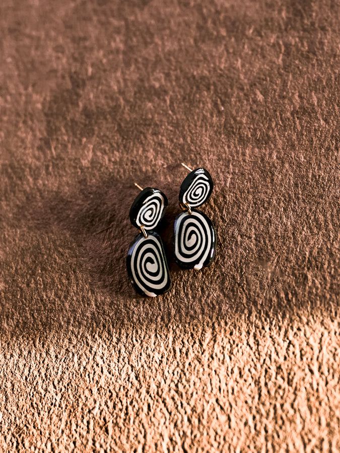 Mini Spiral Dangles - 14k Gold Filled Posts