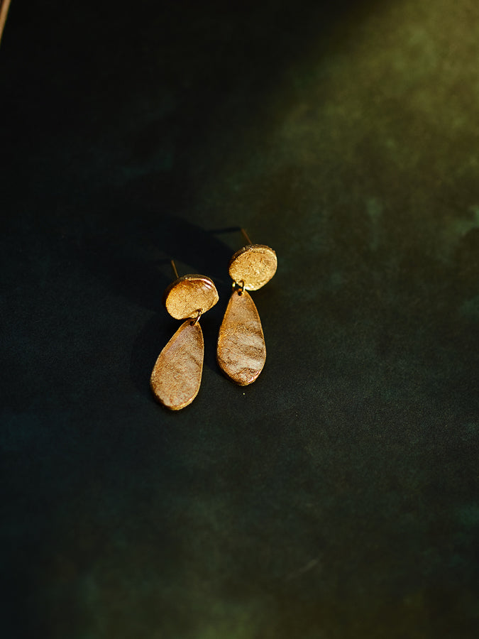 Gold Teardrops