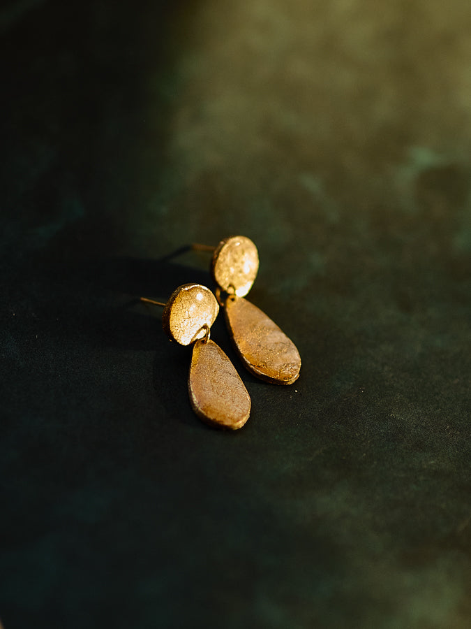 Gold Teardrops