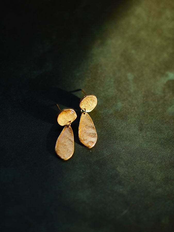 Gold Teardrops