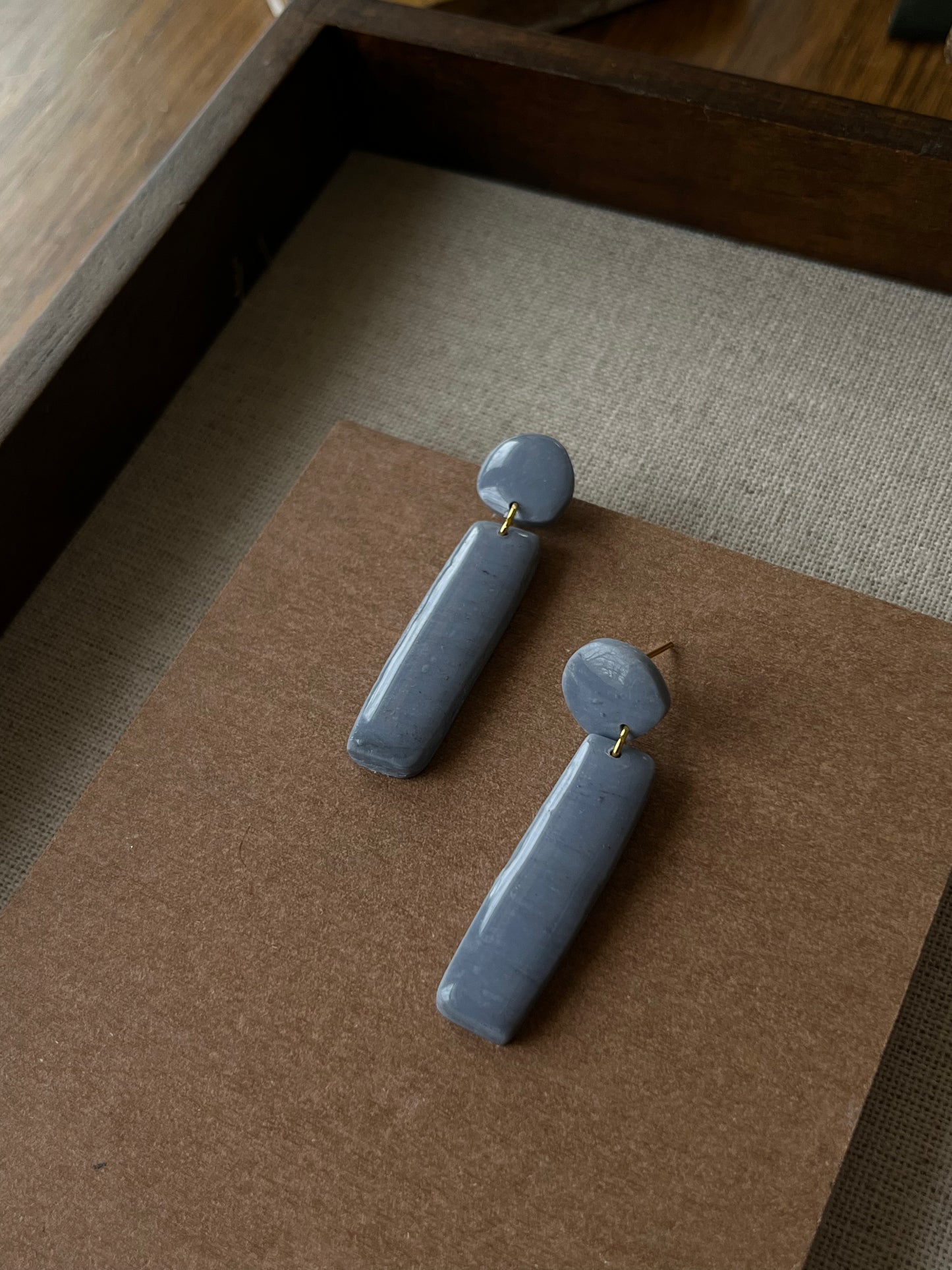 Airy Bluestone Dangles