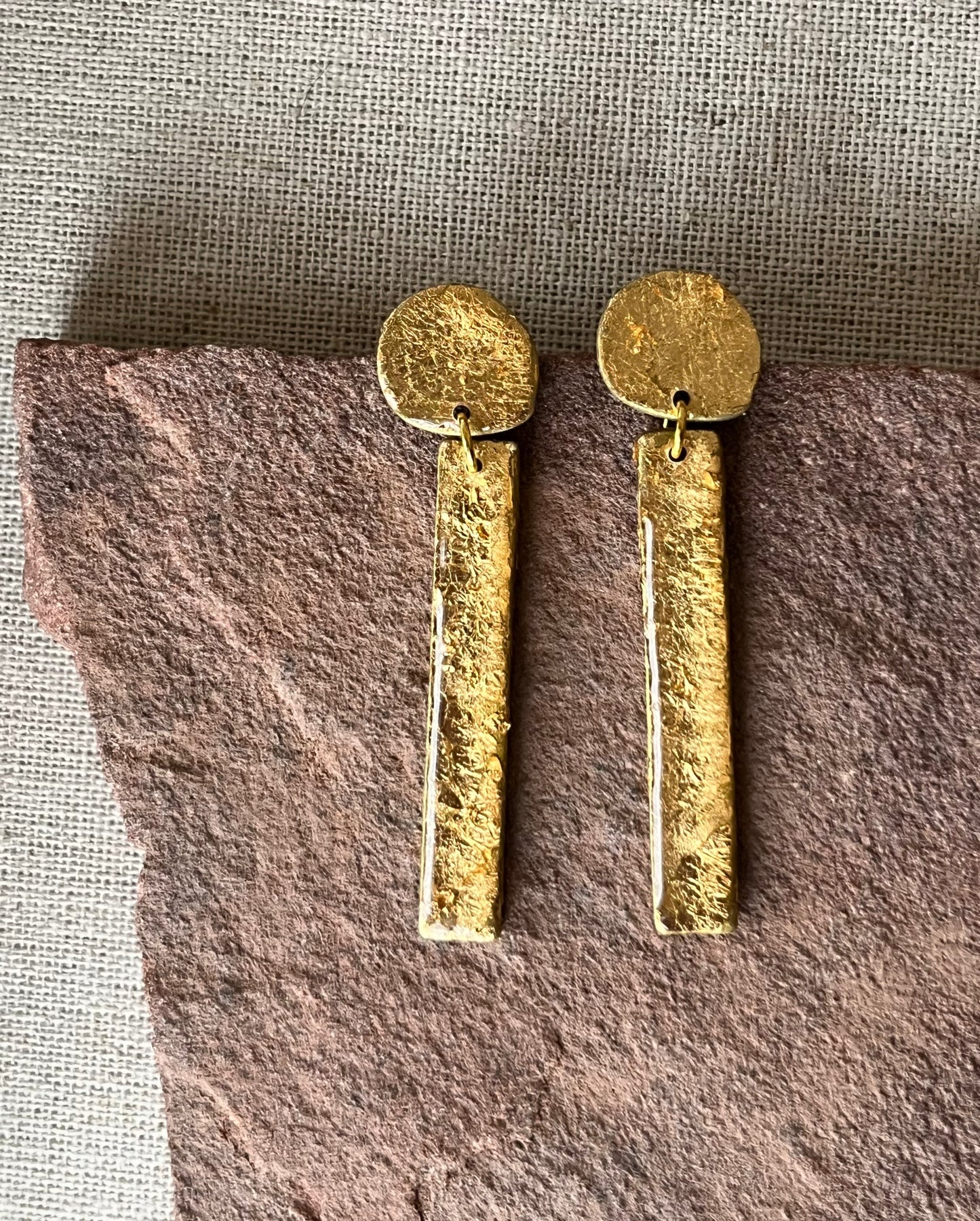 Gold Minimal Dangles - Tall