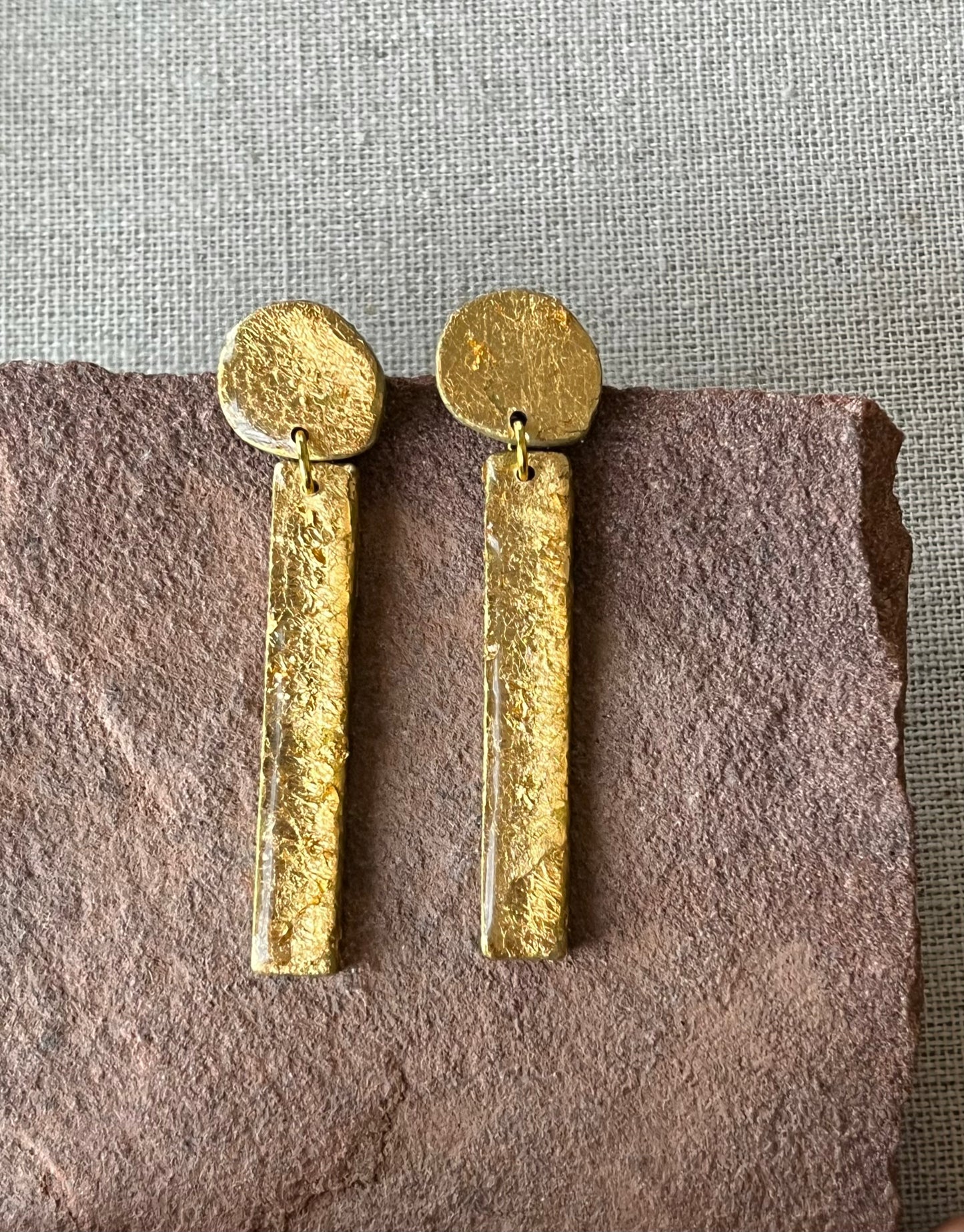 Gold Minimal Dangles - Tall