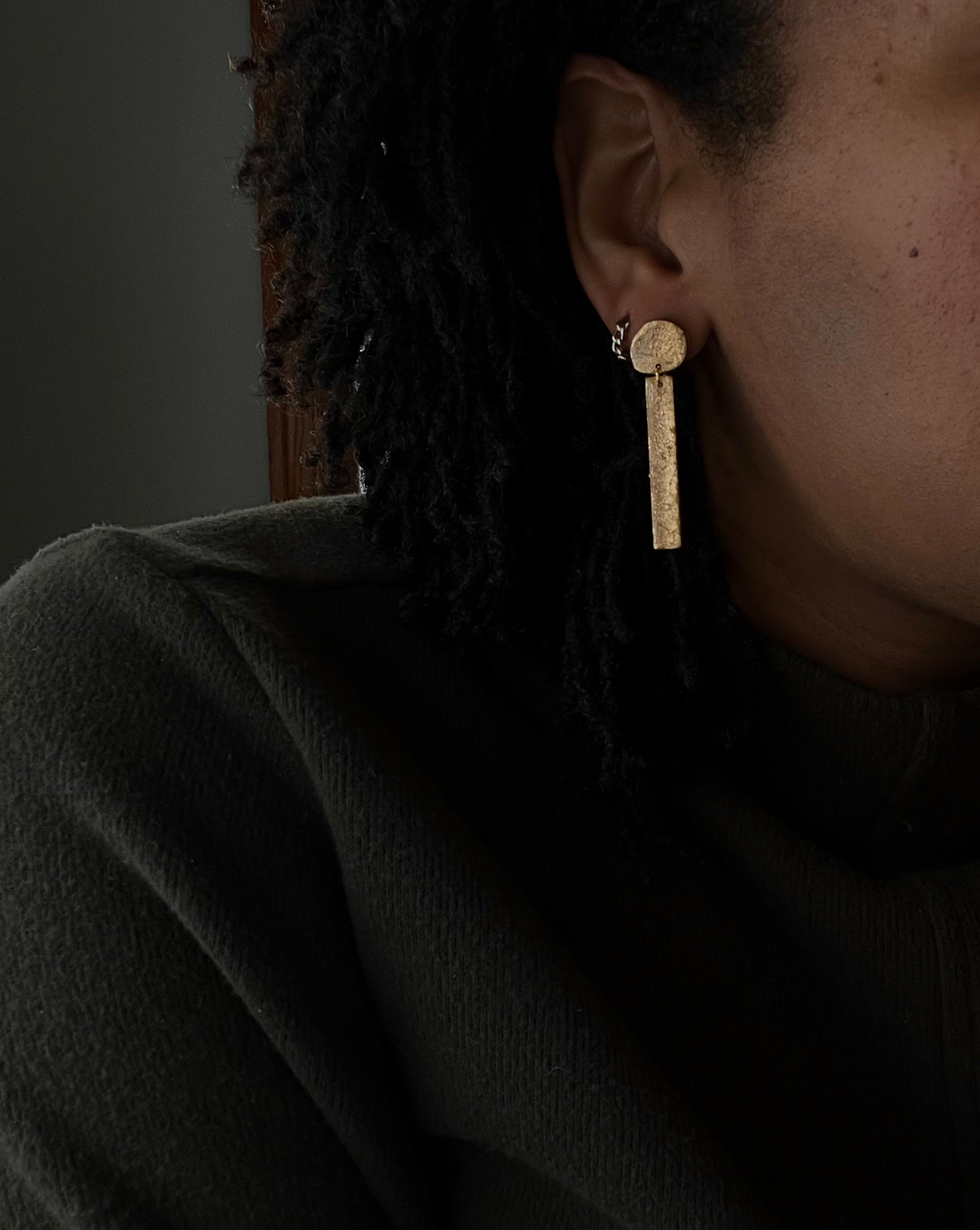 Gold Minimal Dangles - Tall