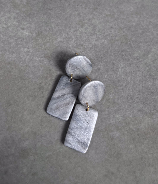 Misty Gray Mini Dangles