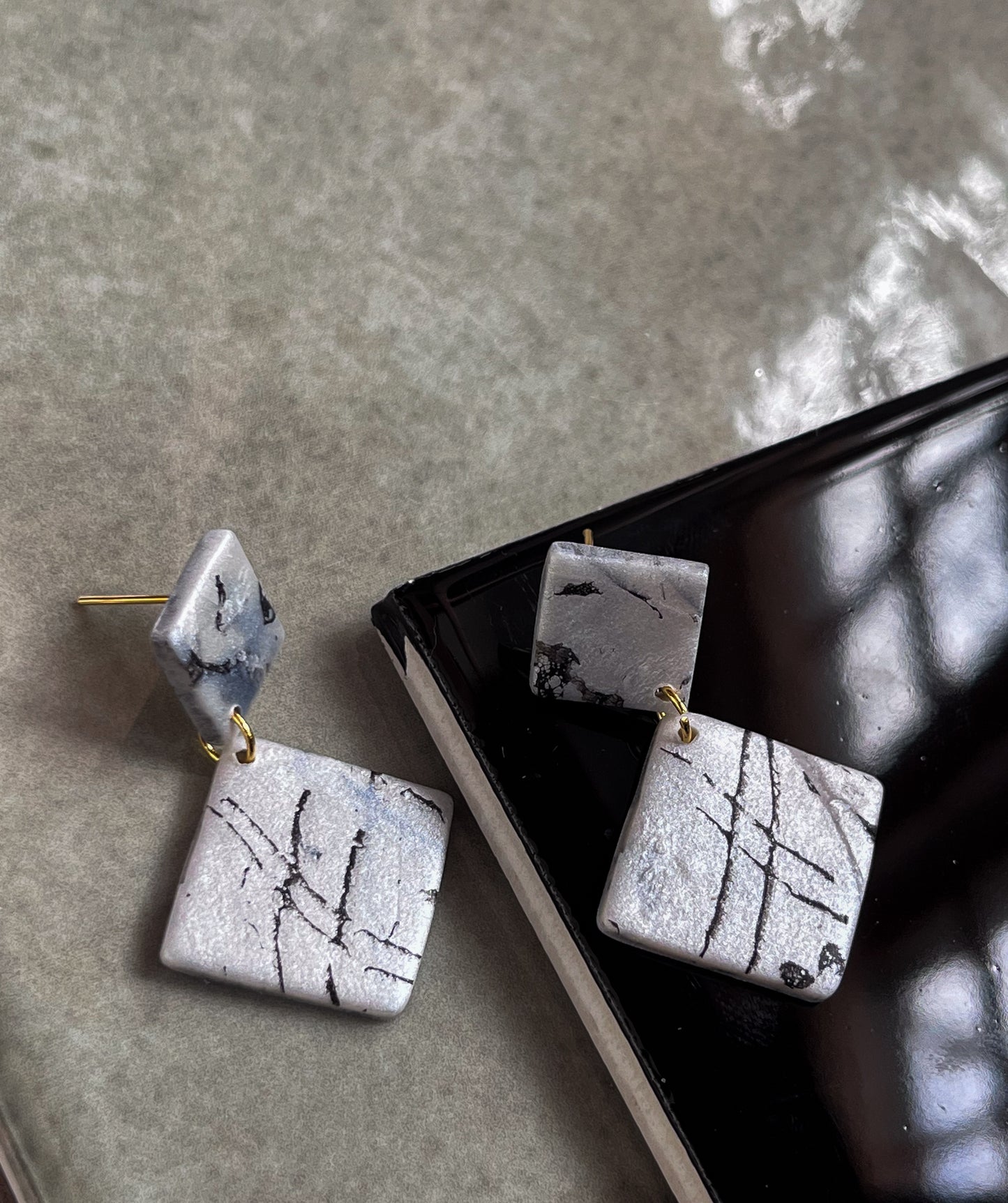 Mini Diamond "Ink Pen" Dangle