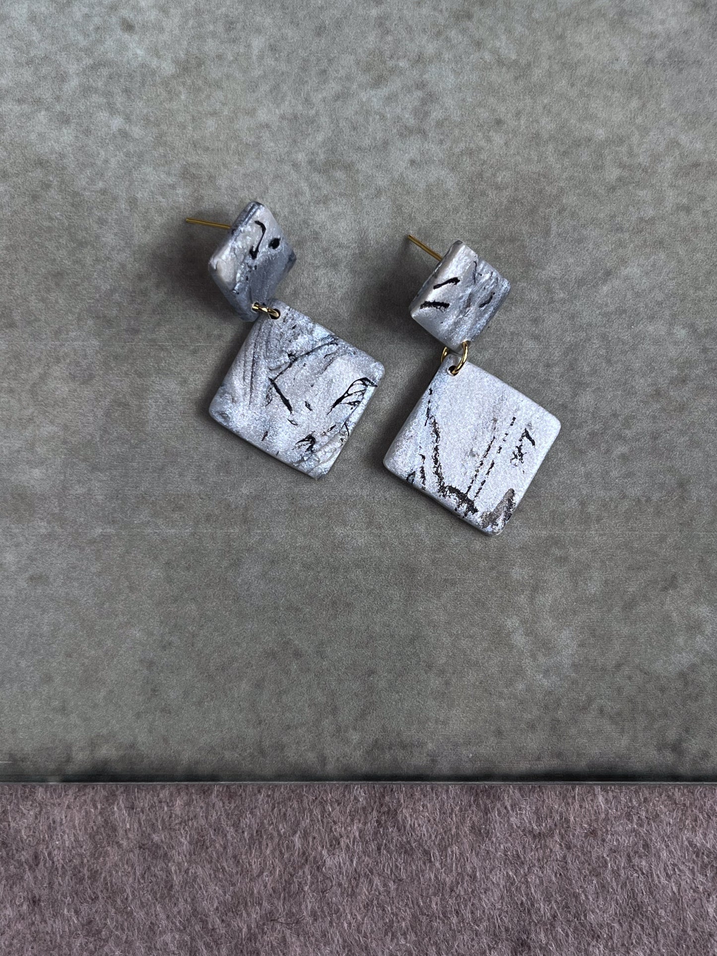 Mini Diamond "Ink Pen" Dangles