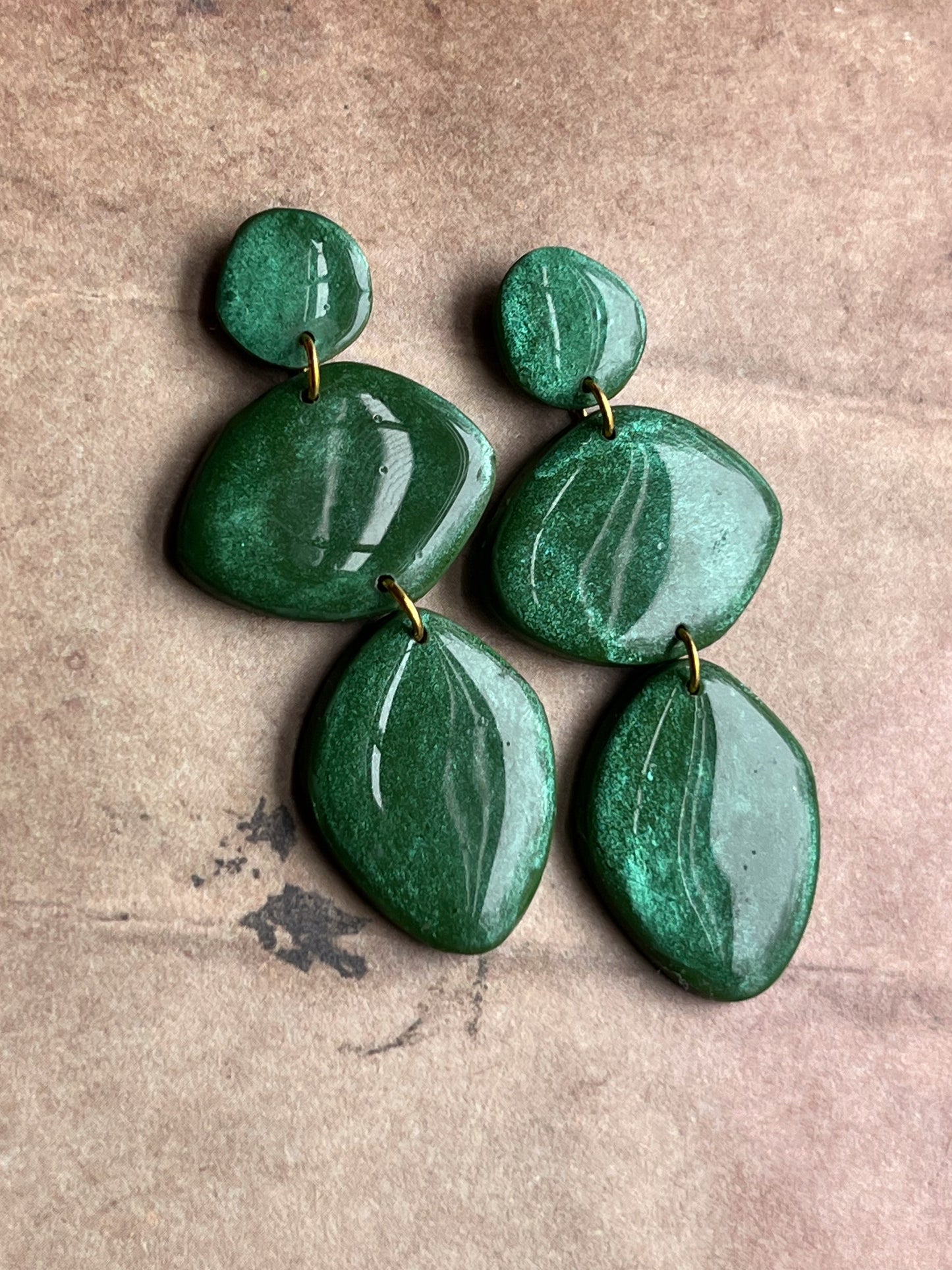 Sneak Preview New Color Drop! Emerald Green Dangles