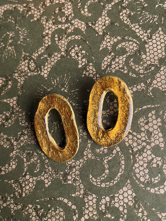 Rustic Gold Posts