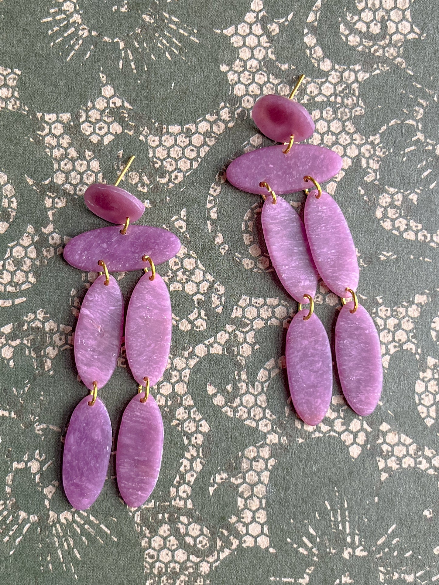 Light Purple Christina Dangles