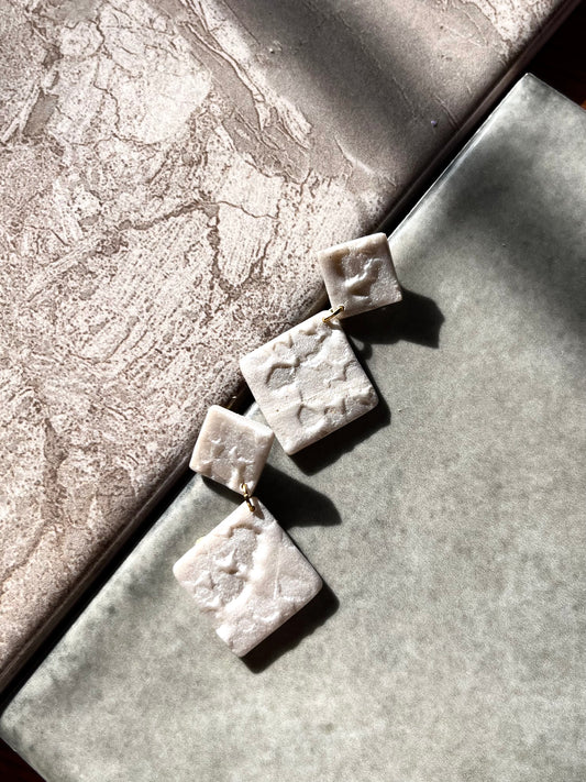 Textured Pearl Mini Dangles