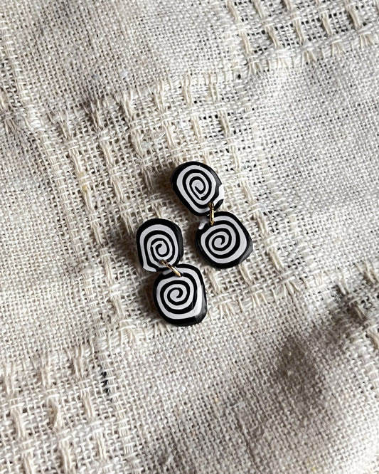 14K Gold Filled Mini Spiral Dangles