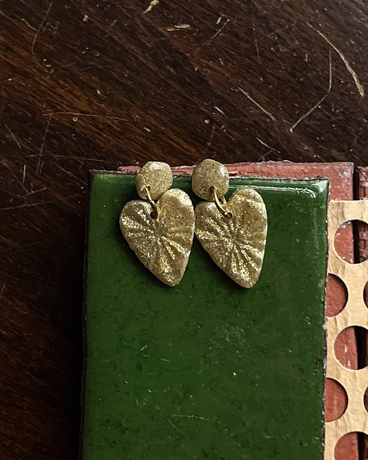 Sparkly Art Deco Hearts