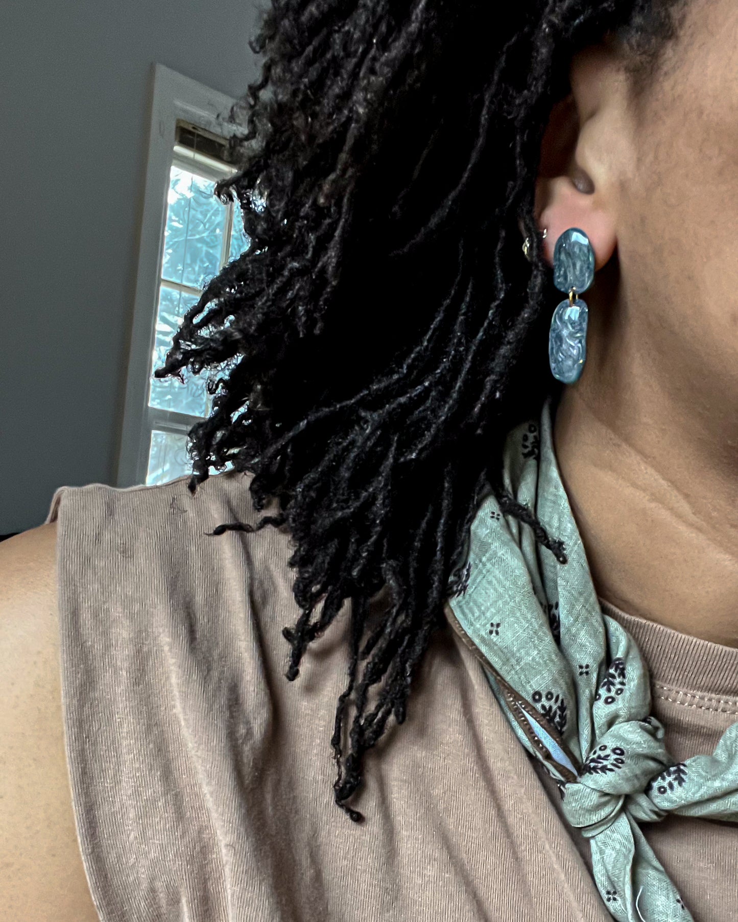 Organic Marbled Dangles