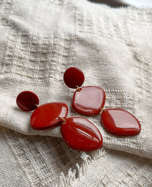 Red Classic Dangles