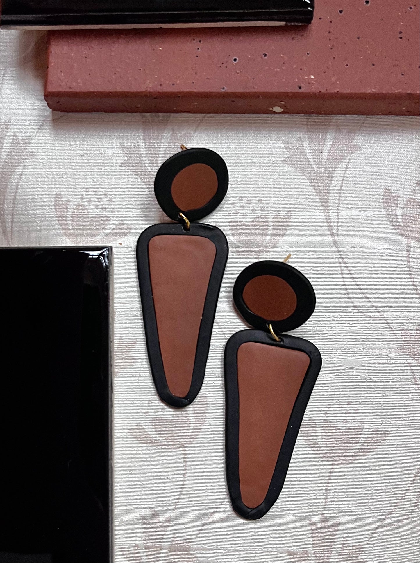 Two Toned Spear Dangles