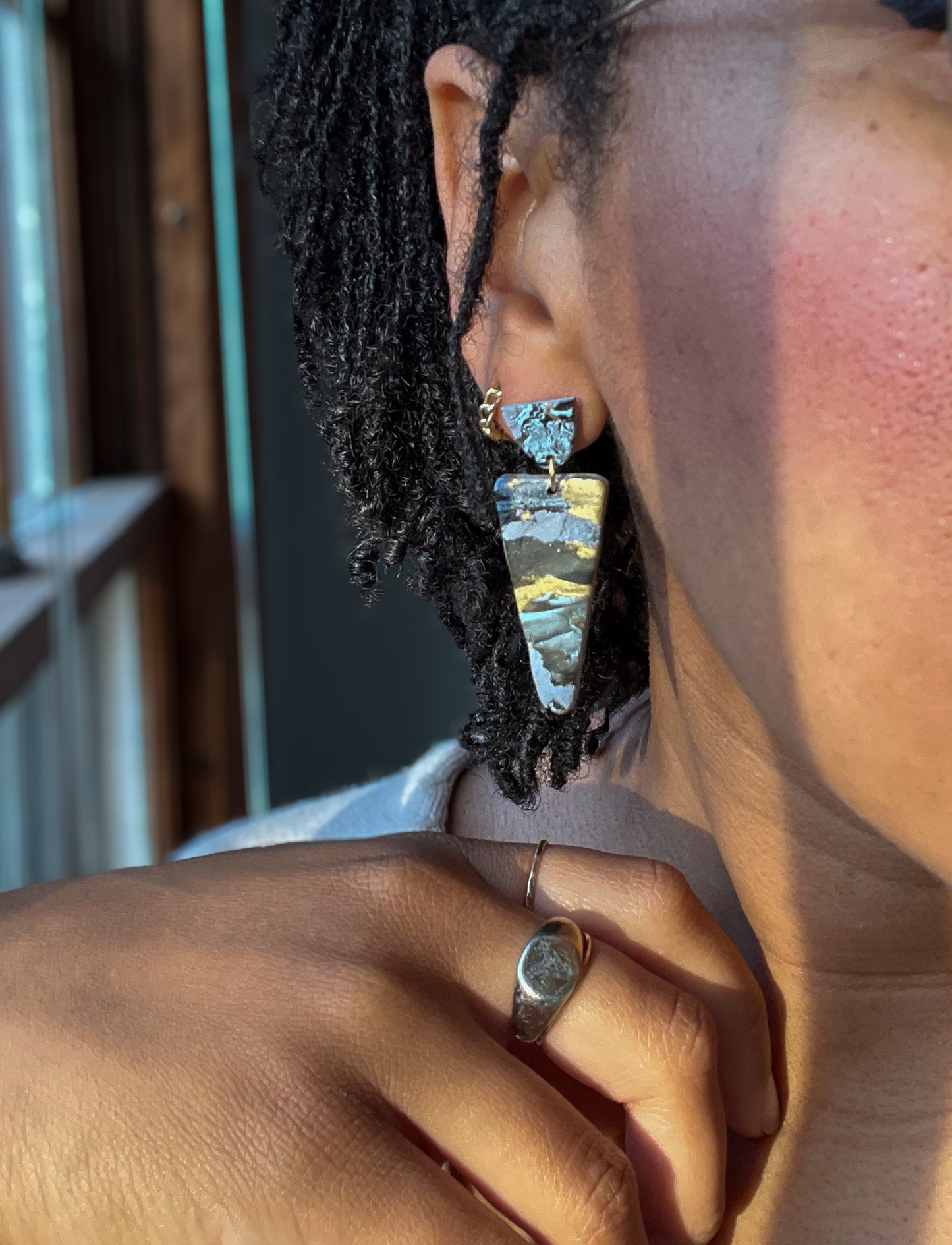 One of a Kind Marble Dangles - Set of 2 - $23 SALE