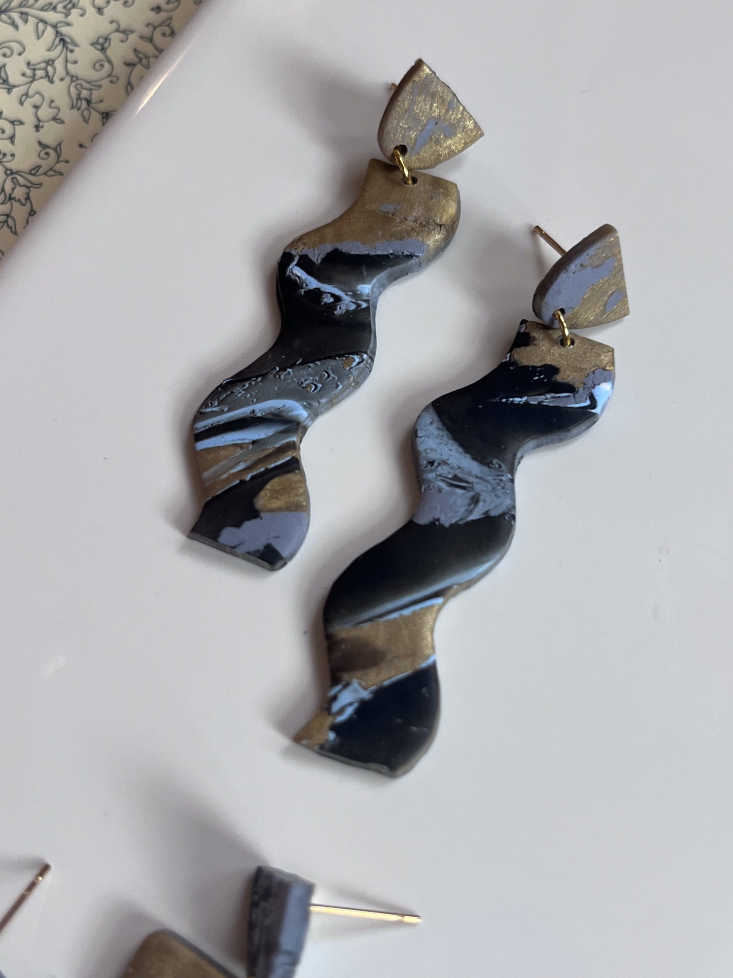 One of a Kind Marble Dangles - Set of 2 - $23 SALE